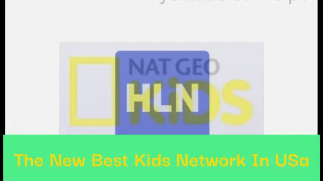 Nat Geo Kids USA Ident - The Best Kids Network (Real Not Fake)