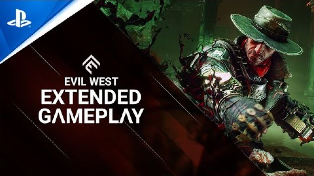 ⁣Evil West - Extended Gameplay Trailer - PS5, PS4 Games