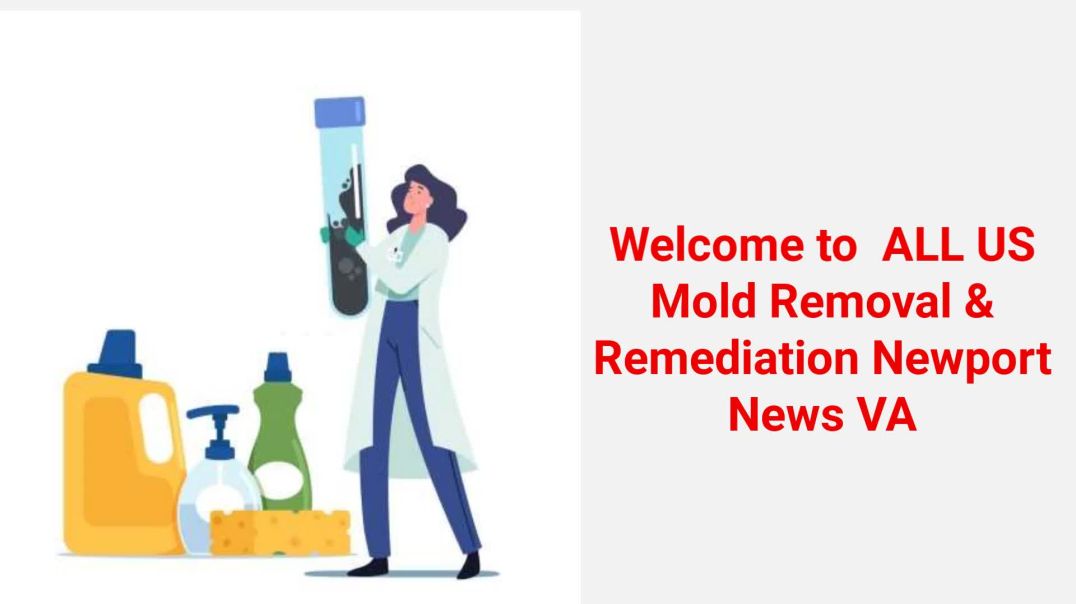 ⁣ALL US Mold Removal & Remediation in Newport News, VA