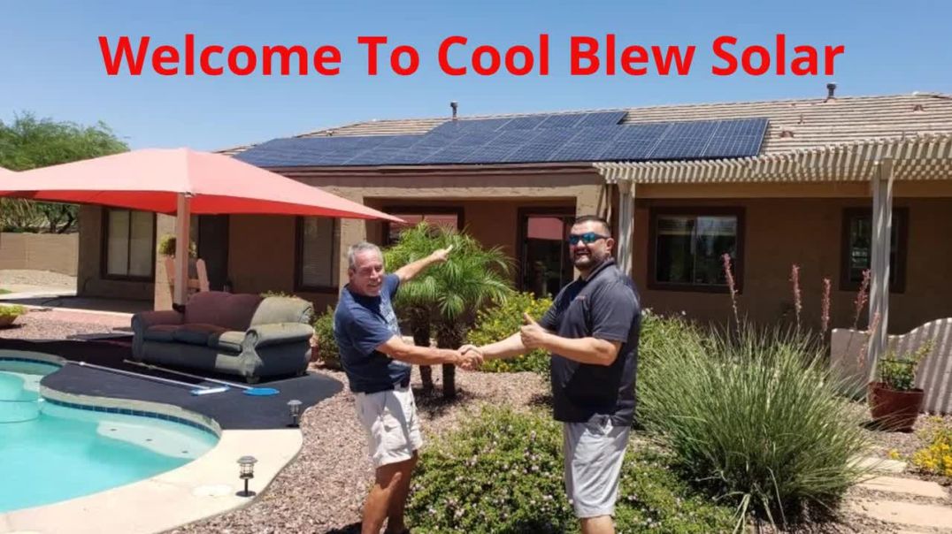 ⁣Cool Blew : Best Solar Installation in Peoria, AZ