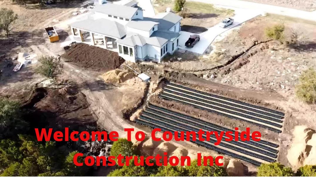 ⁣Countryside Construction Inc | Custom Aerobic Treatment Systems in Canyon Lake, TX