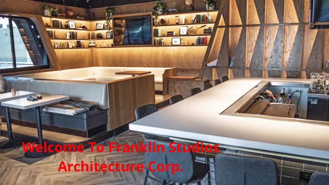 ⁣Franklin Studios Architecture Corp. : Restaurant Interior Design Los Angeles, CA
