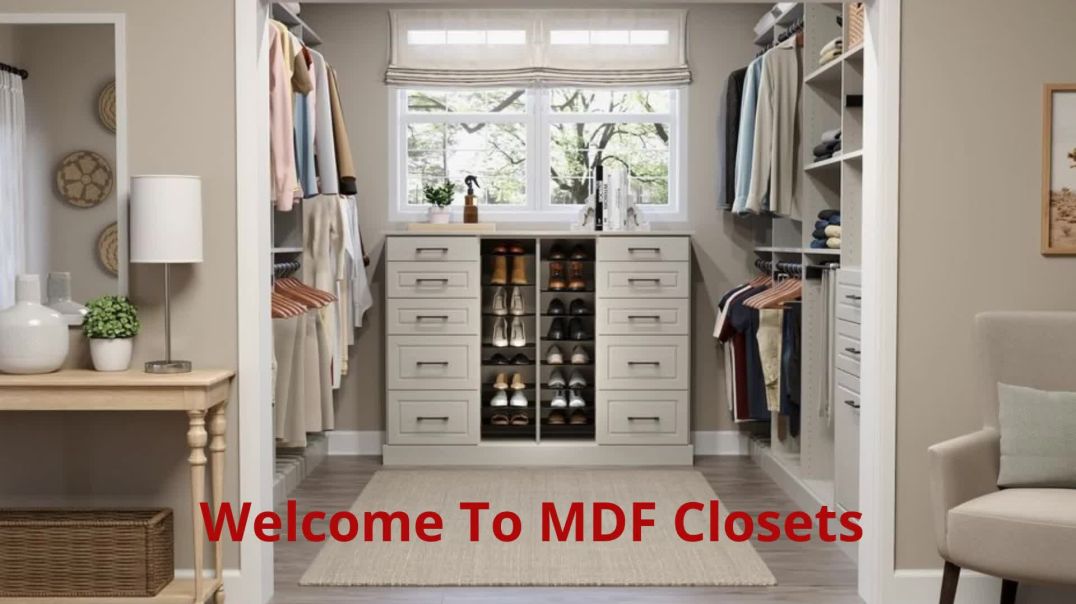 ⁣MDF Custom Closets in Bensalem, PA