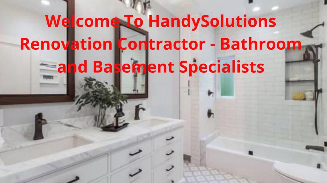 ⁣HandySolutions Renovation Contractor | Best Bathroom Renovation in Toronto, ON