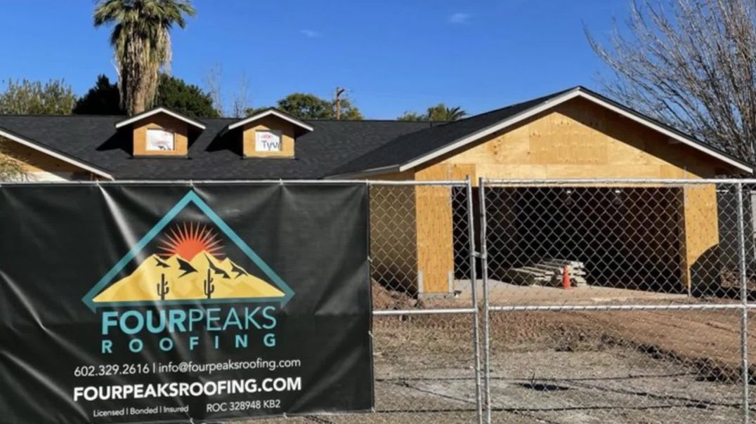 ⁣Four Peaks Roofing Contractors in Phoenix, AZ