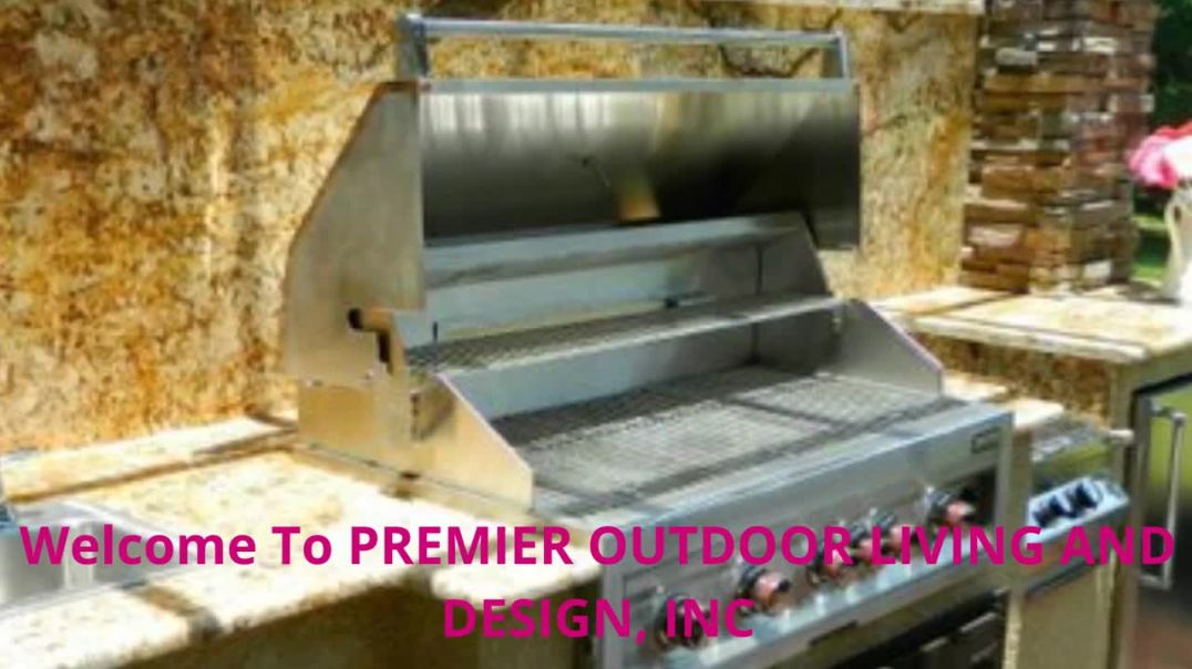 ⁣PREMIER OUTDOOR LIVING AND DESIGN, INC - Creating Stunning Outdoor Kitchen in Tampa